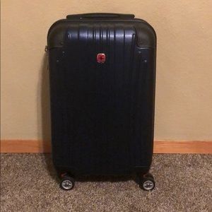 Swiss Army Navy Blue Carry On